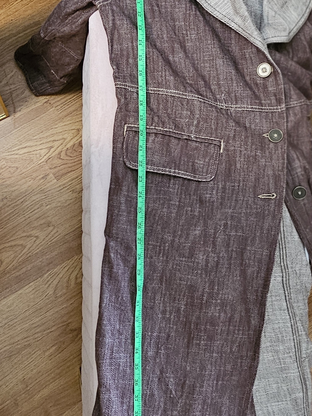 Free People BNWT Brown Micah Duster - Picture 11 of 11